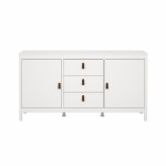 خزانة مدريد 3+2 بيضاء  Madrid Sideboard 2 doors + 3 drawers