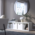 مكتبة 5 أرفف KALLAX SHELV UNIT 42X147 WHI