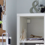 مكتبة 5 أرفف KALLAX SHELV UNIT 42X147 WHI