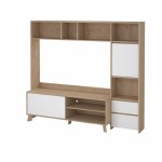 مكتبة تلفاز Next TV-Wall unit with 1 Sliding door + 1 door