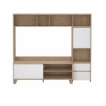 مكتبة تلفاز Next TV-Wall unit with 1 Sliding door + 1 door
