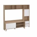 مكتبة تلفاز Next TV-Wall unit with 1 Sliding door + 1 door
