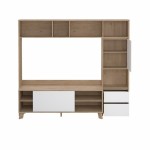مكتبة تلفاز Next TV-Wall unit with 1 Sliding door + 1 door
