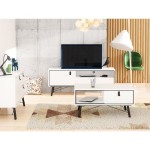 طاولة ضيافة أبيض Ry Coffee table white