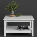 طاولة ضيافة لون أبيض Madrid Coffee table