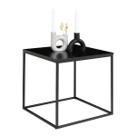 طاولة ضيافة مربعة سطح اسود Vita Side table