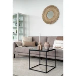 طاولة ضيافة مربعة سطح اسود Vita Side table