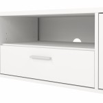 طاولة شاشة   MEDIA TV-UNIT WITH 2 DOORS + 1 DRAWER