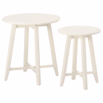 طاولة جانبية KRAGSTA NEST TABLES S2 WHITE
