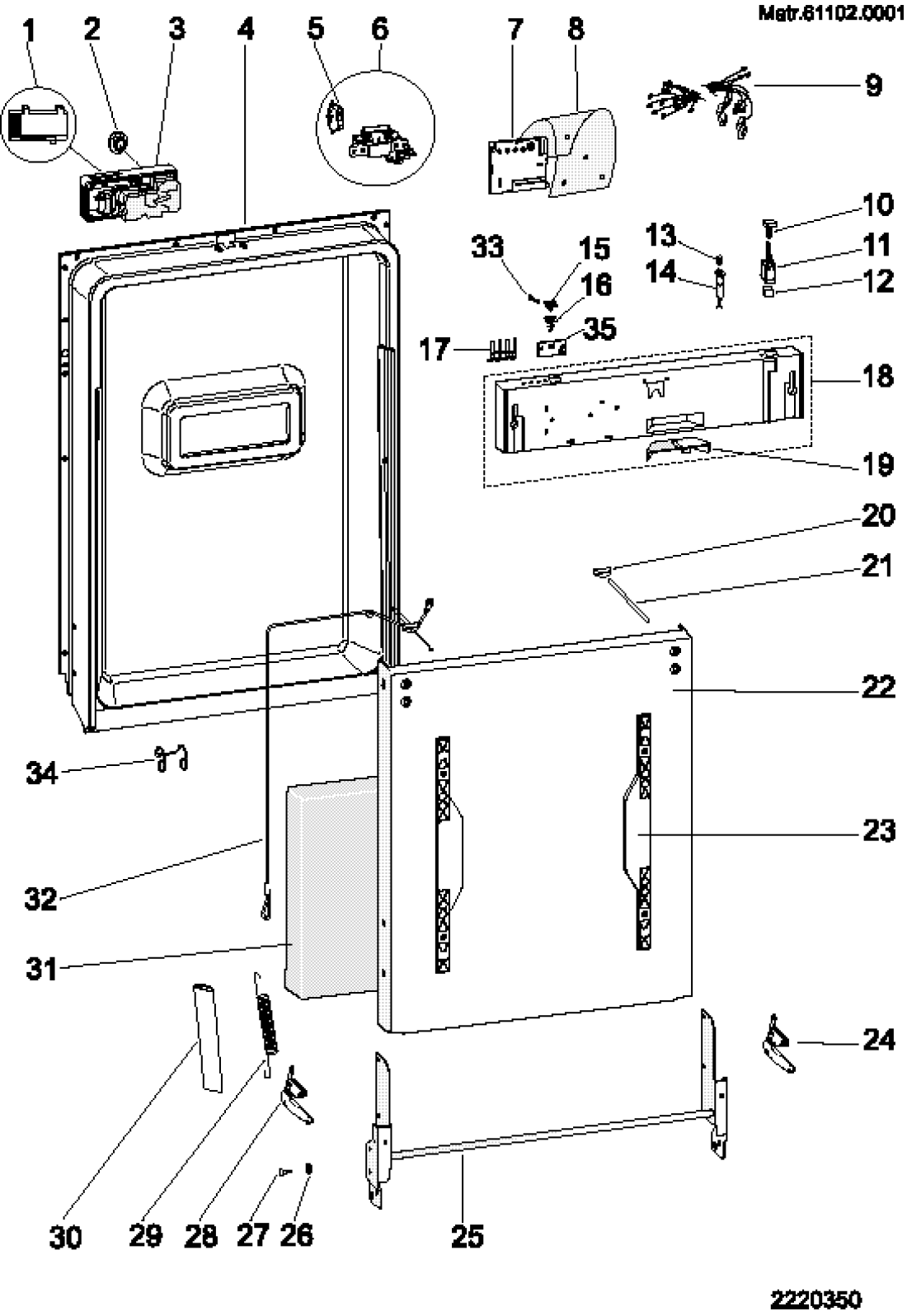 Sicurezza della porta - Lavastoviglie - INDESIT - 742245030017839275