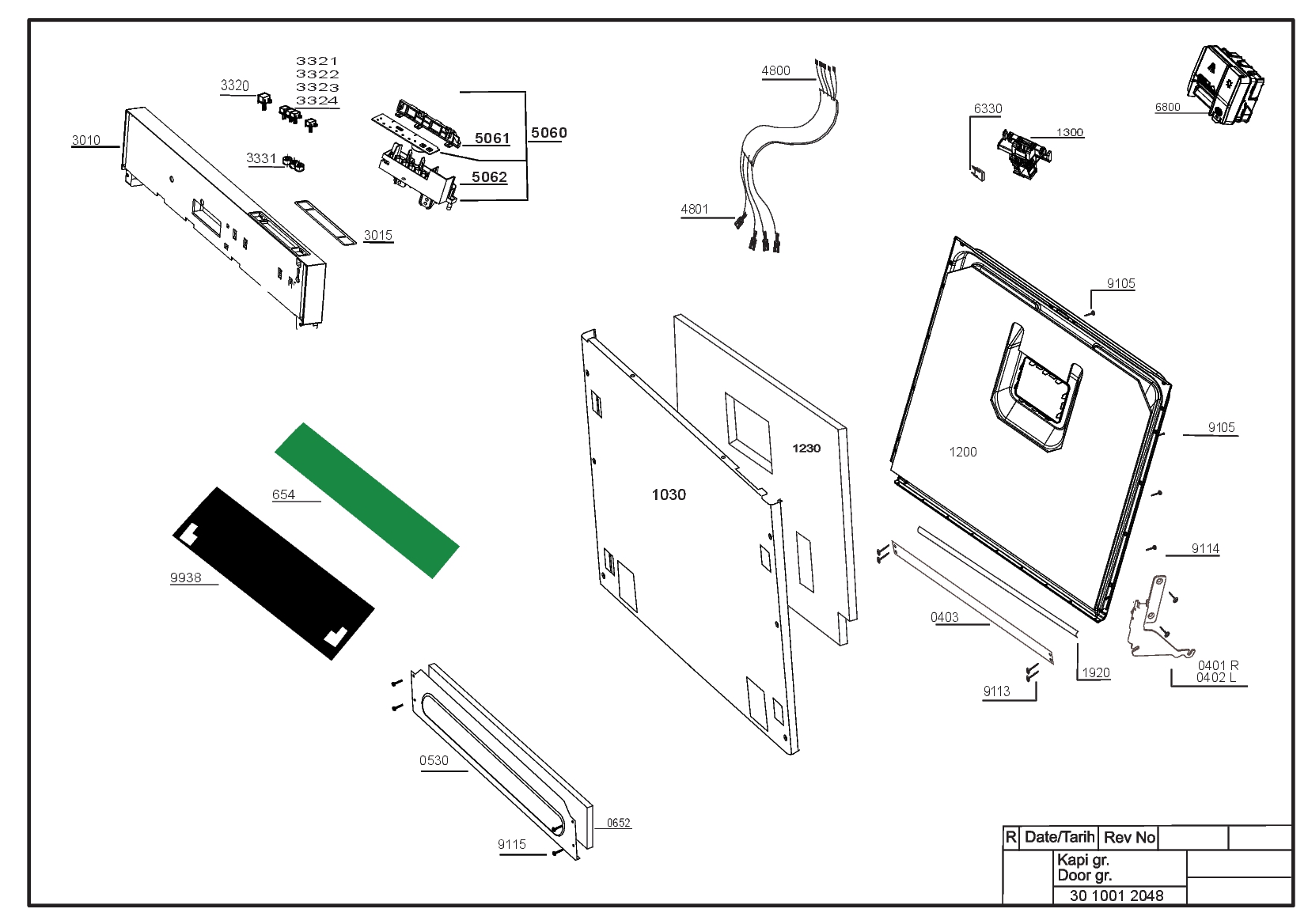 Originale Lamona Cestello Lavastoviglie Binario Anteriore - Foto 8