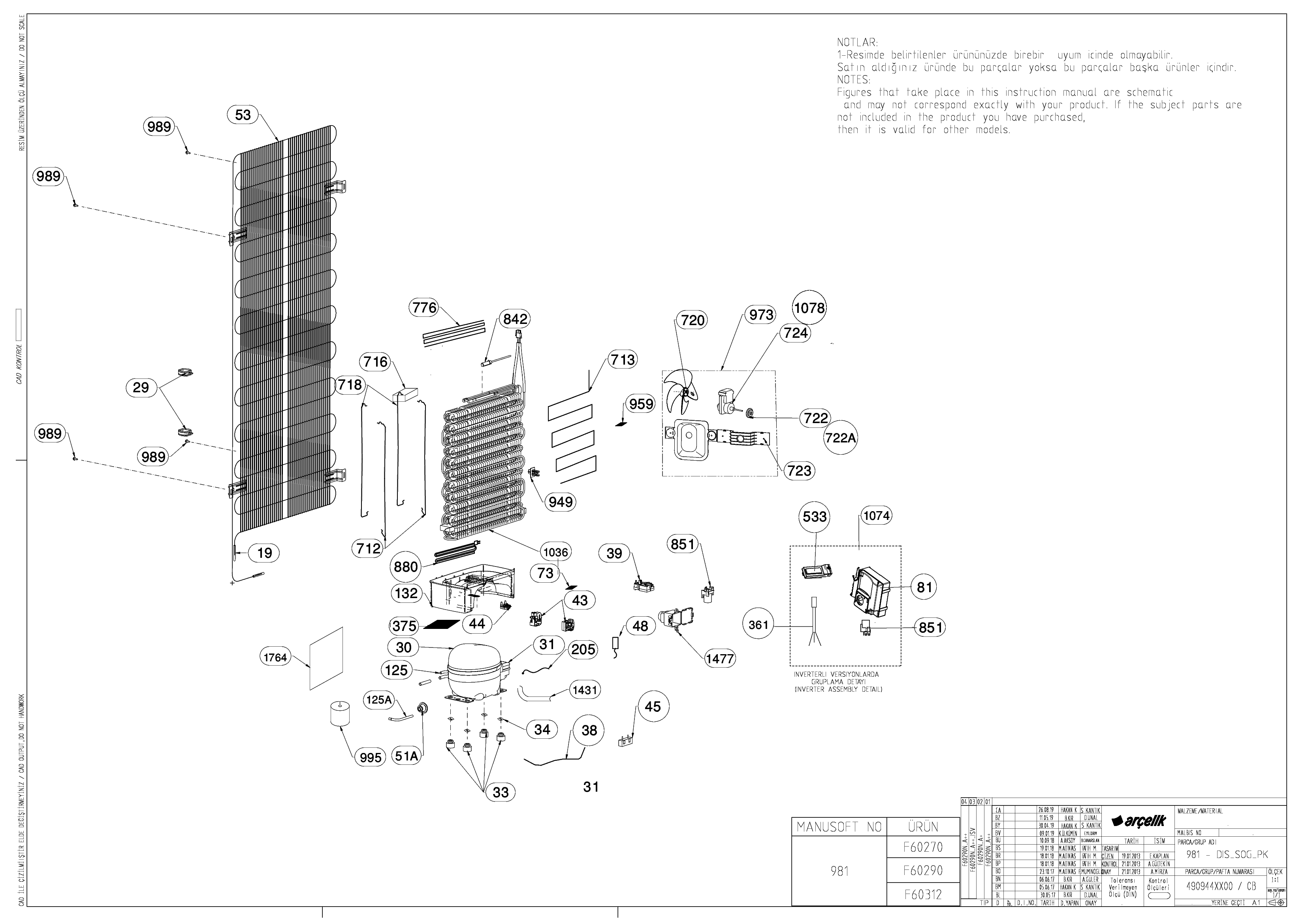 Cover Cassetto Frigorifero Beko Originale - Ricambio 4397311300 Per Modelli Specifici - Foto 12