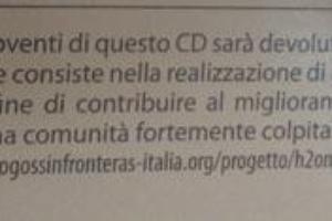 cd montagne per Progetto H2On