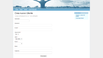 Almaenergia gestionale loc user admin create