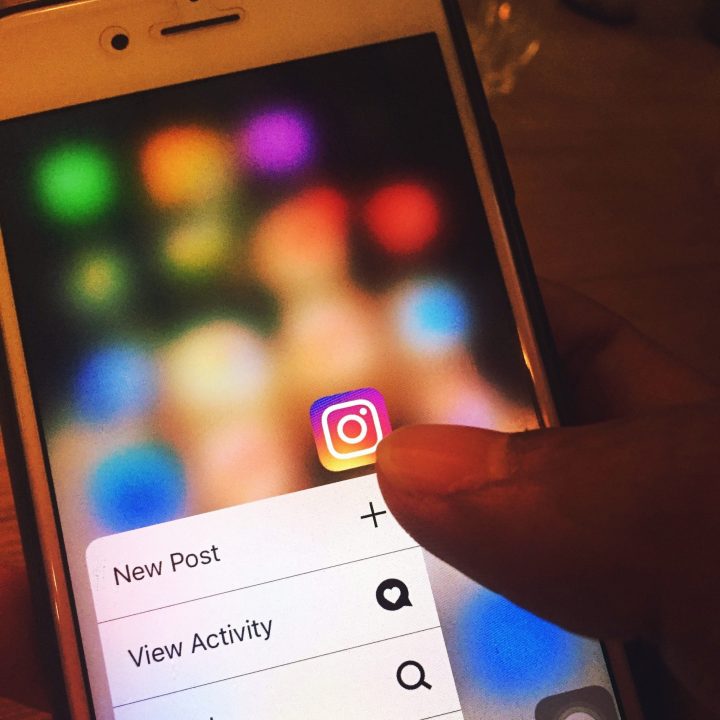 Instagram on phone - Masiorama Digital Creations