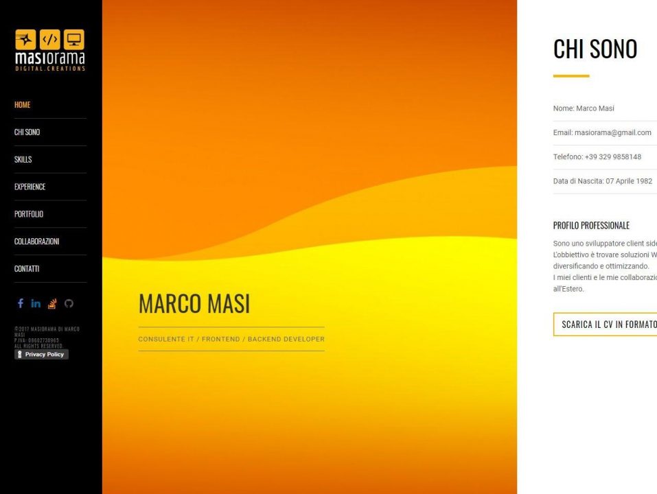 Masiorama website 2014