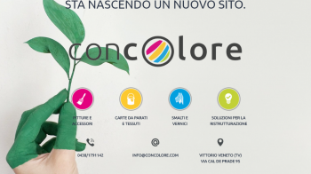 Pagina Coming Soon per Concolore.