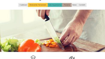Homepage sito web I Gabbiani