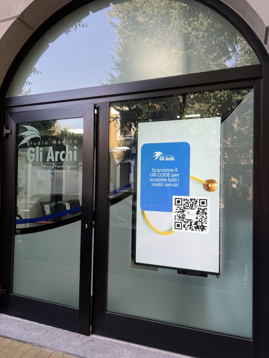Video Wall - Ingresso Studio Medico Gli Archi