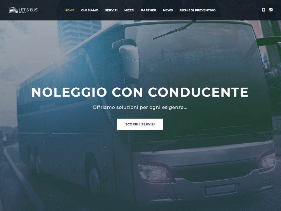 Homepage Let's Bus