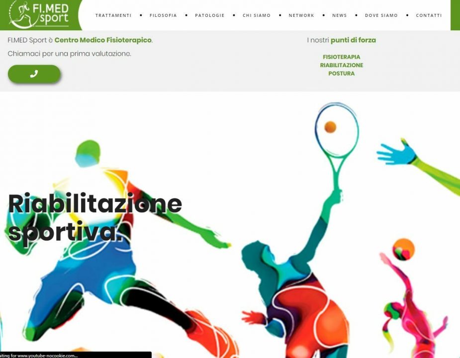 Modifiche al sito FI.MED Sport.