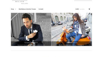 Sito eCommerce Colombo Milano 1911