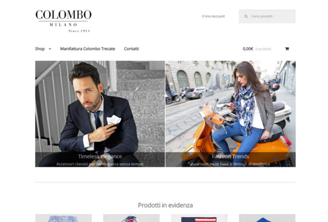 SEO e SEM su Colombo Milano 1911