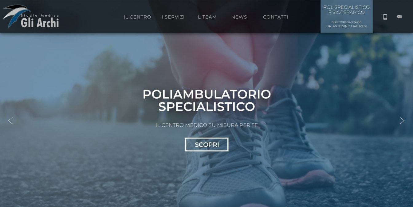 Sito web Studio Medico Gli Archi.