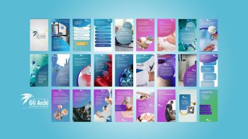 Video Wall per Studio Medico Gli Archi