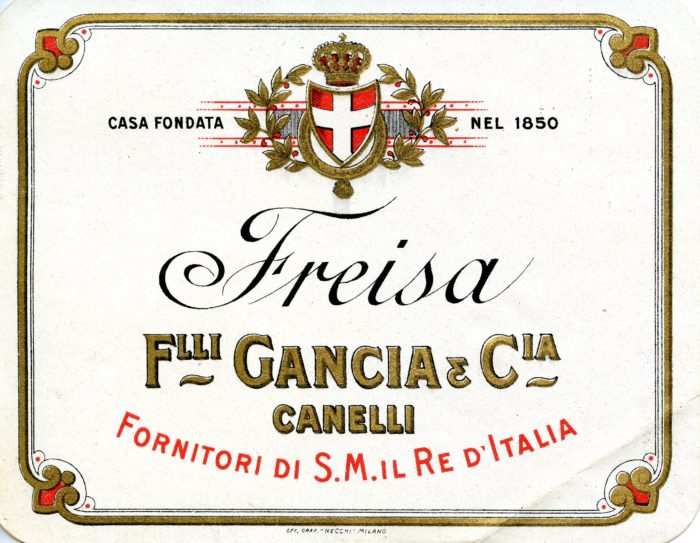 Freisa - antica - Gancia