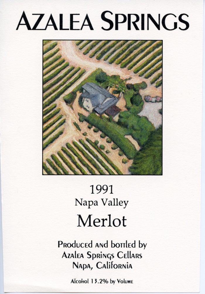 Merlot - 1991 - Azalea Springs