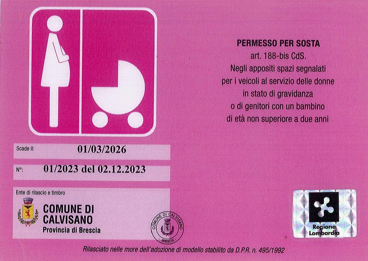 Immagine: Iniziativa "parcheggi rosa"