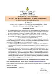 Loandina voto a domicilio