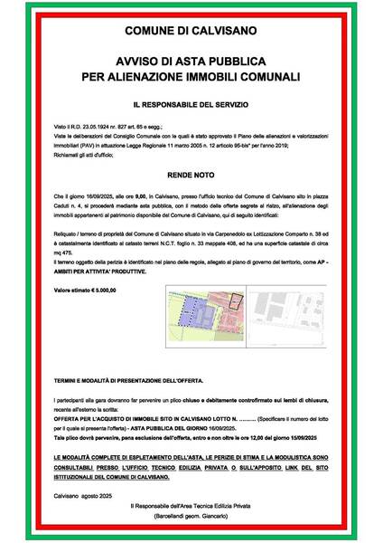 Manifesto bando