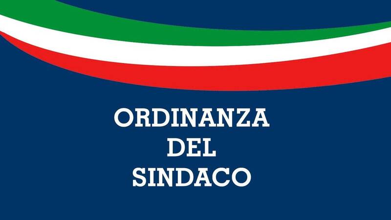 Immagine: Ordinanza del Sindaco