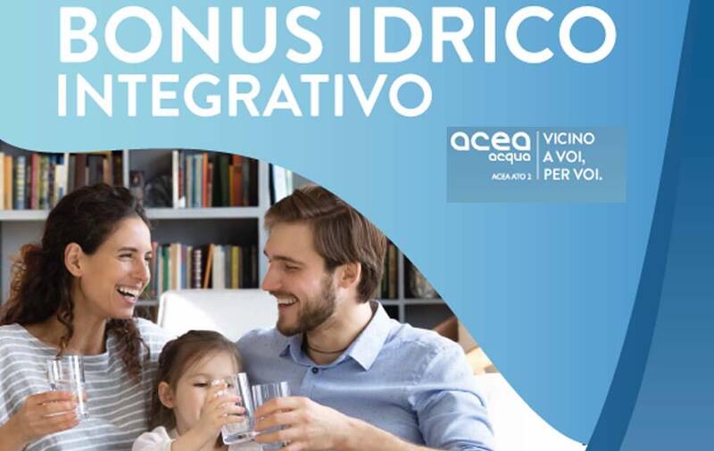 Immagine: Acea Ato 2 Lazio centrale Roma – Bonus idrico integrativo