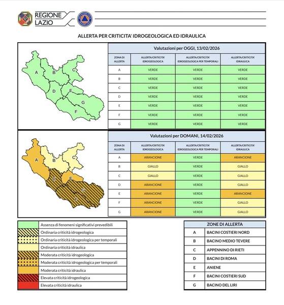 Immagine: allerta meteo