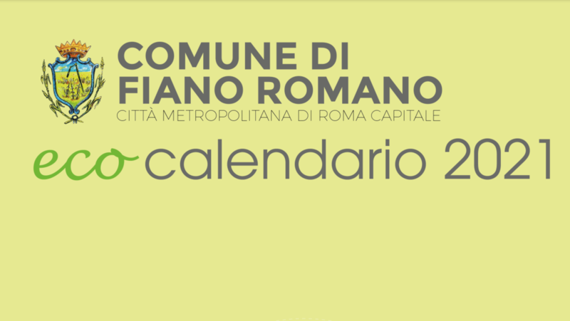 Immagine: Calendario raccolta differenziata anno 2021