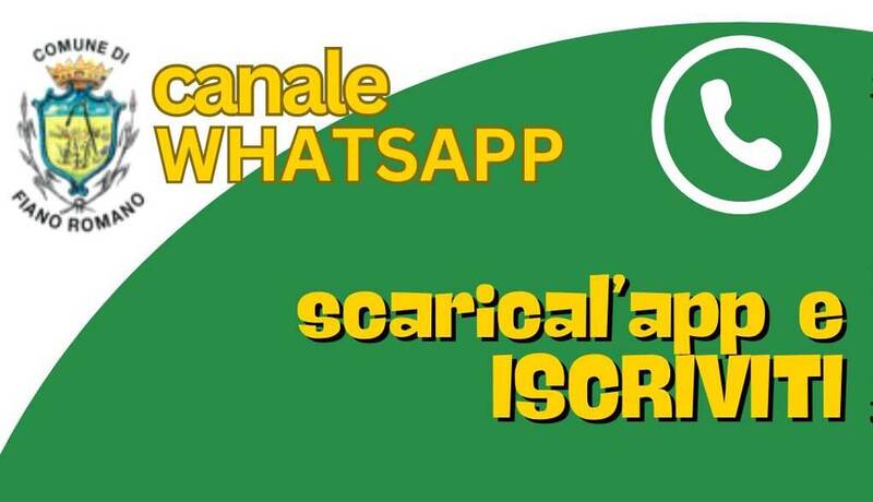 Immagine: canale whatsapp