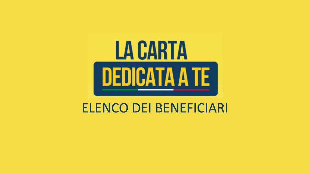 Immagine: Carta “Dedicata a te”