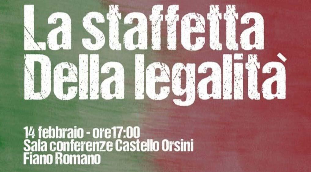 Immagine: La Staffetta della Legalità