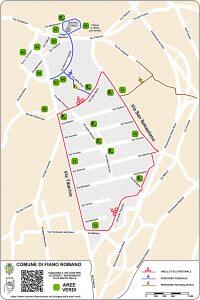 Immagine: Mappa delle Aree Verdi 