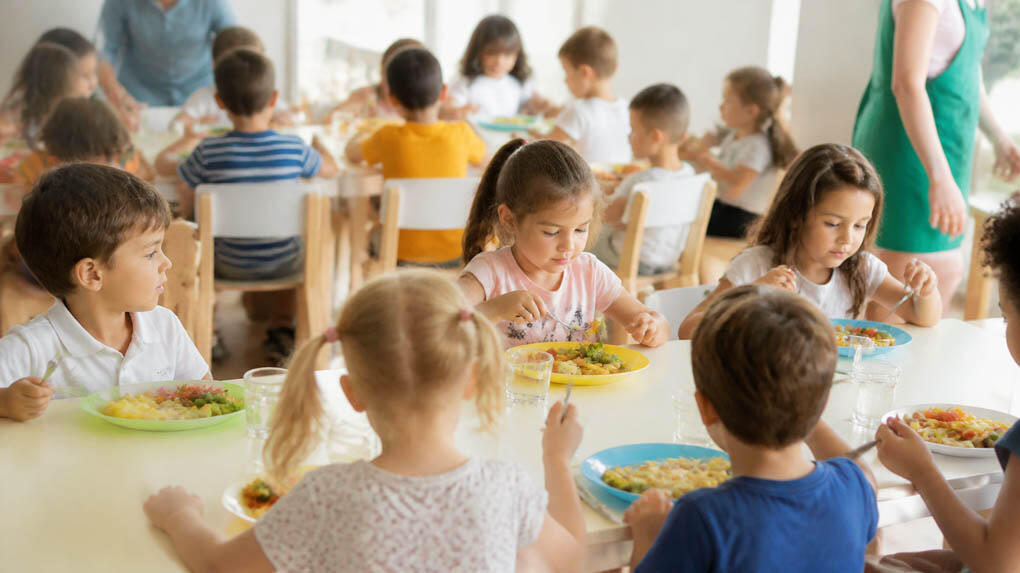 Immagine: mensa scolastica
