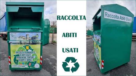 Immagine: Raccolta indumenti usati e accessori di abbigliamento