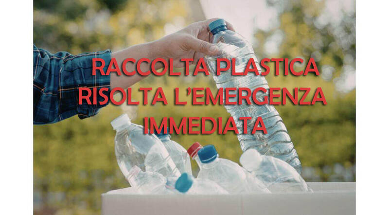 Immagine: Raccolta Plastica risolta emergenza