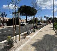 Immagine: Via Togliatti Marciapiede