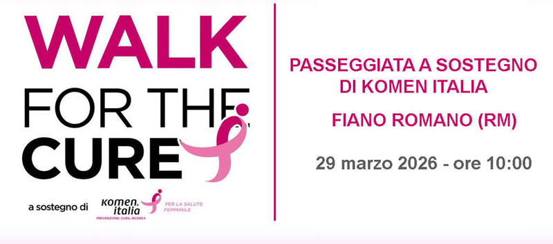 Immagine: walk for the cure