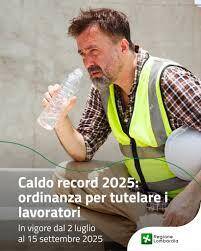 Immagine: Caldo record 2025
