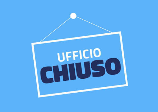 Immagine: CHIUSURA UFFICIO TRIBUTI