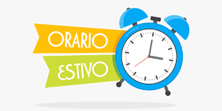 Immagine: ORARIO ESTIVO